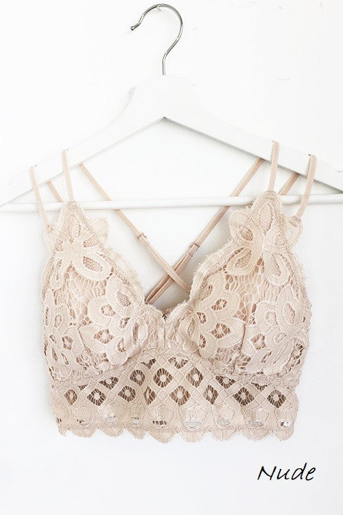 Lucky me Bralette (NUDE)