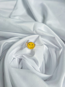 Smiley Face Ring (Yellow)